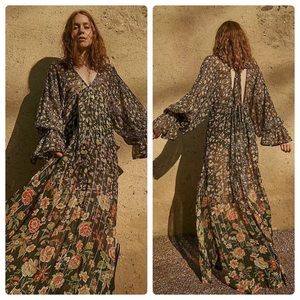❌SOLD❌ NWT Free People + Rococo Sand Hana Printed Maxi Dress XS
